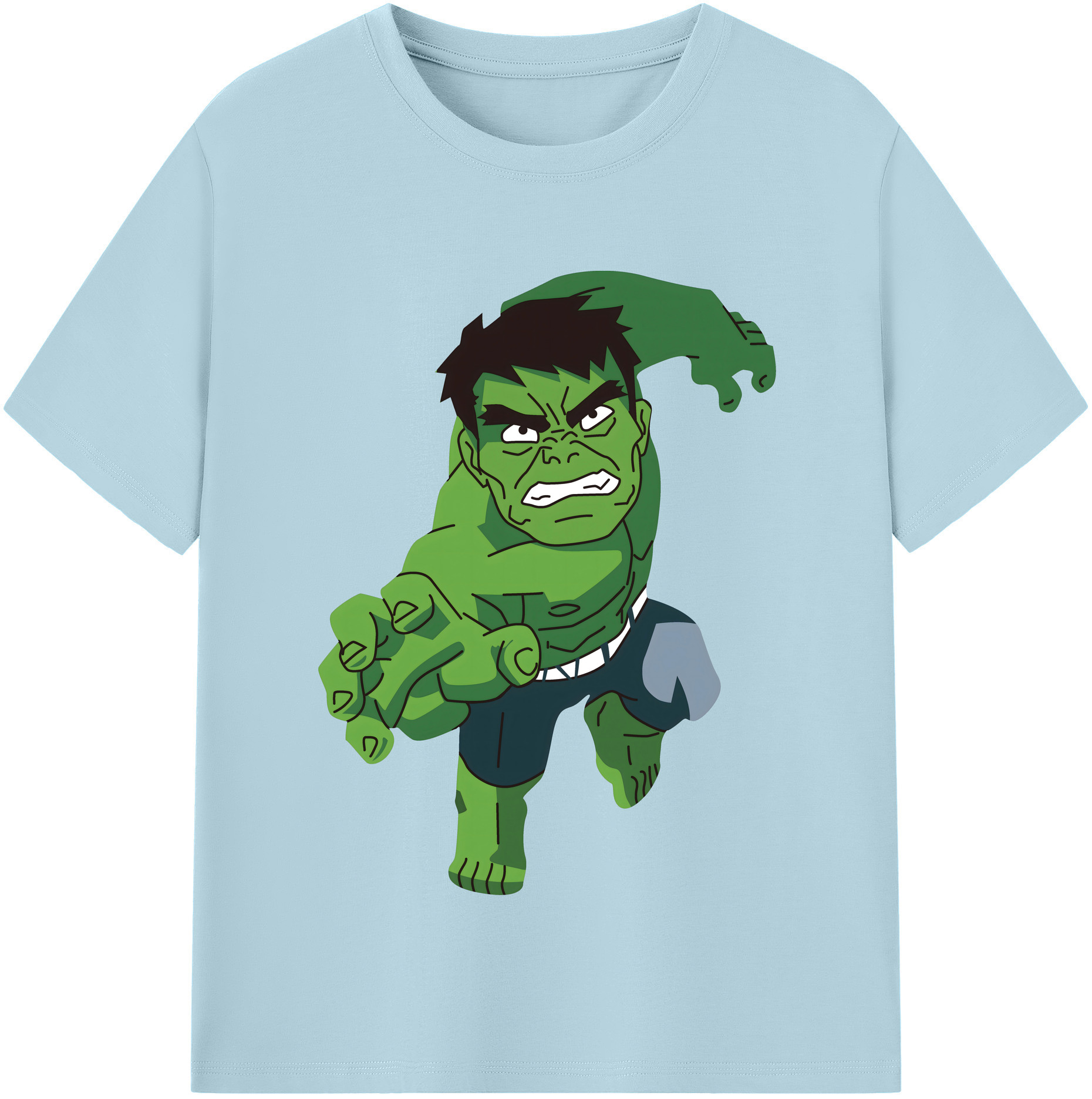 （画像用） アベンジャーズ The Avengers 綿100％半袖Tシャツ（フロントプリント）